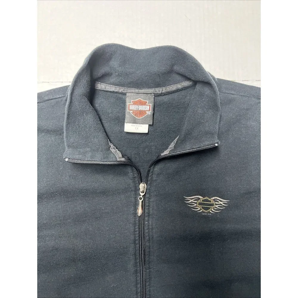 Harley Davidson Full‎ Zip Jacket Bumpus J-D Jackson TN Women's 1X Pockets